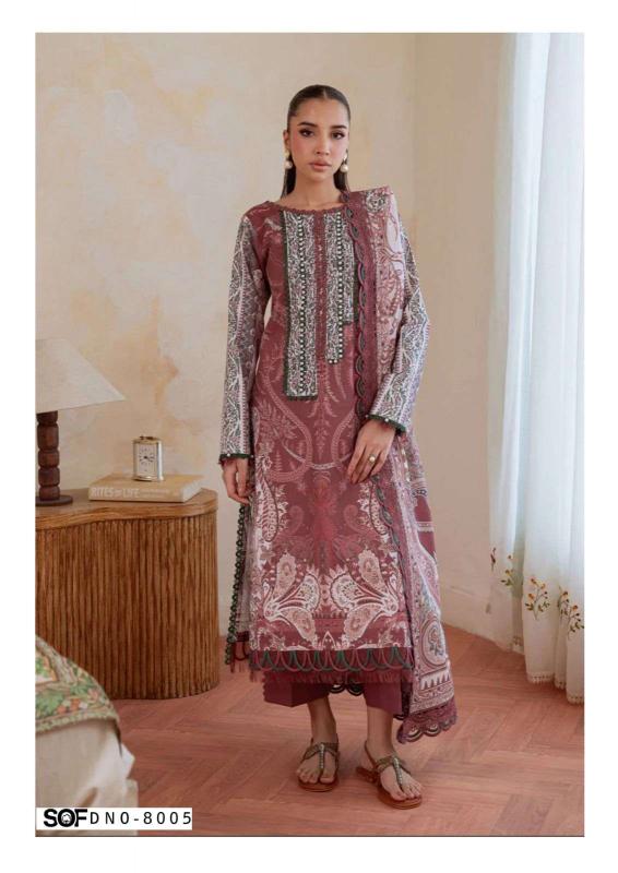Shree Om Fab Saira Rizwan Vol- 8 – Pakistani Karachi Dress Material