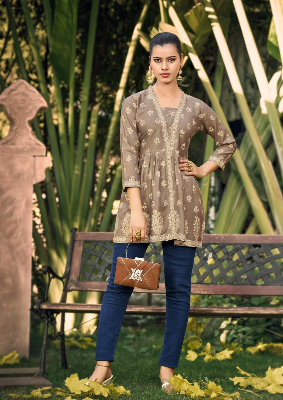 Shreen Western 4 You catalog digital print kurtis wholesale