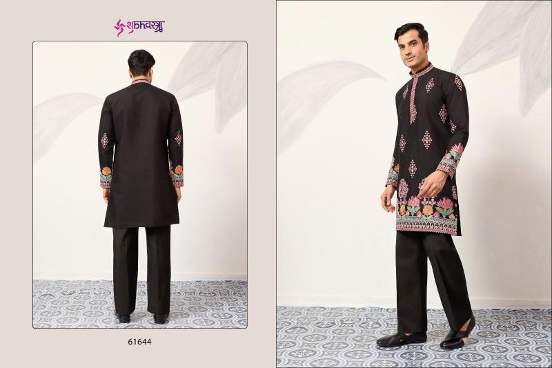 Shubhvastra The Grand Kurta catalog mens Thread Work Kurta And Pant