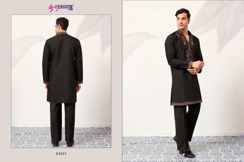 Shubhvastra V Neck Viraasat catalog mens kurta pajama wholesale surat