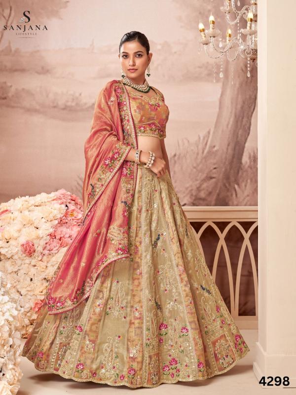 Snajana Kalyanam catalog new designer lehenga for bridal in india