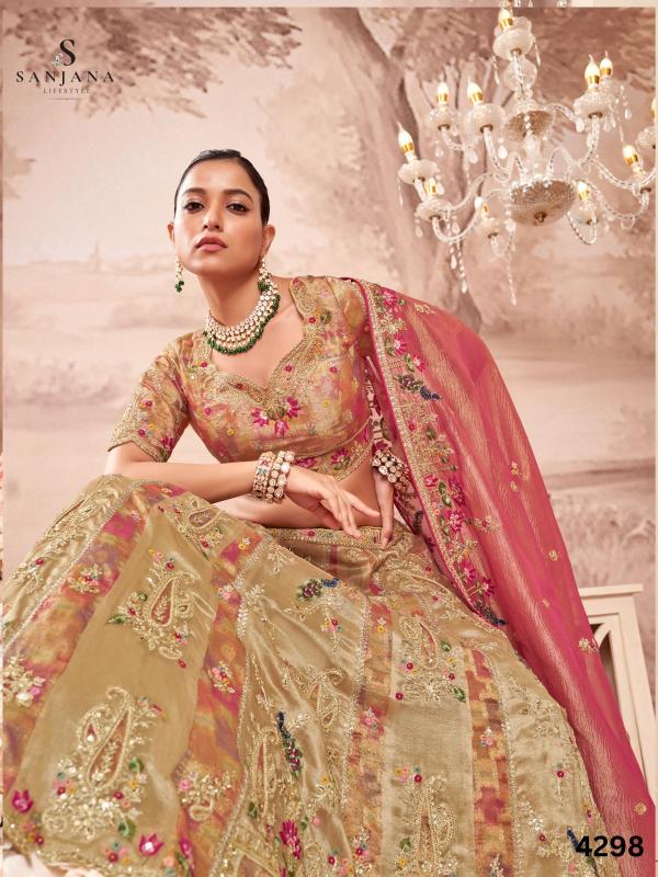 Snajana Kalyanam catalog new designer lehenga for bridal in india