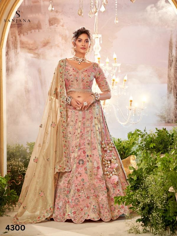 Snajana Kalyanam catalog new designer lehenga for bridal in india