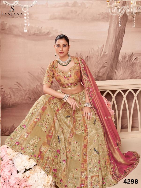 Snajana Kalyanam catalog new designer lehenga for bridal in india