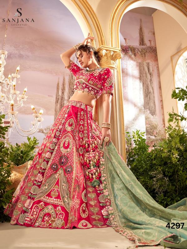 Snajana Kalyanam catalog new designer lehenga for bridal in india