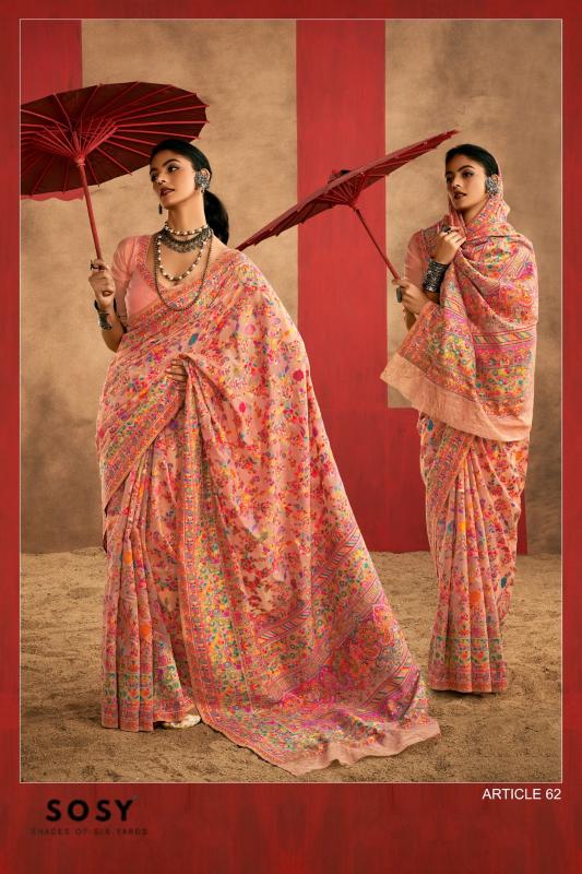 Sosy Chinar Pashmina vol 3 catalog anushka sarees surat price