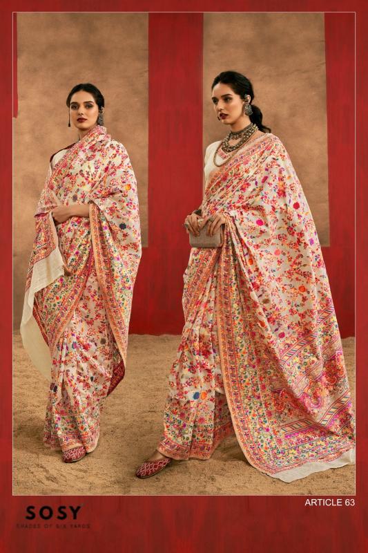 Sosy Chinar Pashmina vol 3 catalog anushka sarees surat price