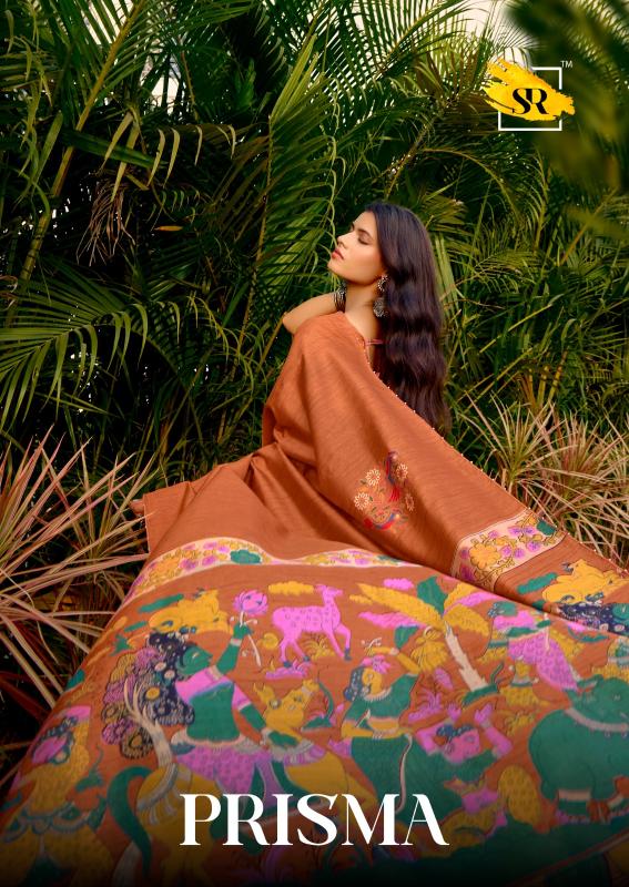 SR prisma catalog famous saree manufacturer in surat