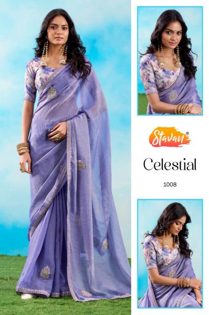 Stavan Celestial catalog vandana sarees surat