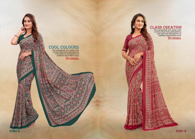 Subhash Shades catalog printed sarees