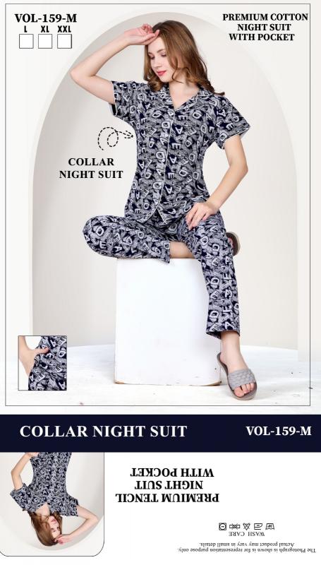 Summer Special COLLAR VOL.JC- 159 M catalog wholesale night dress 