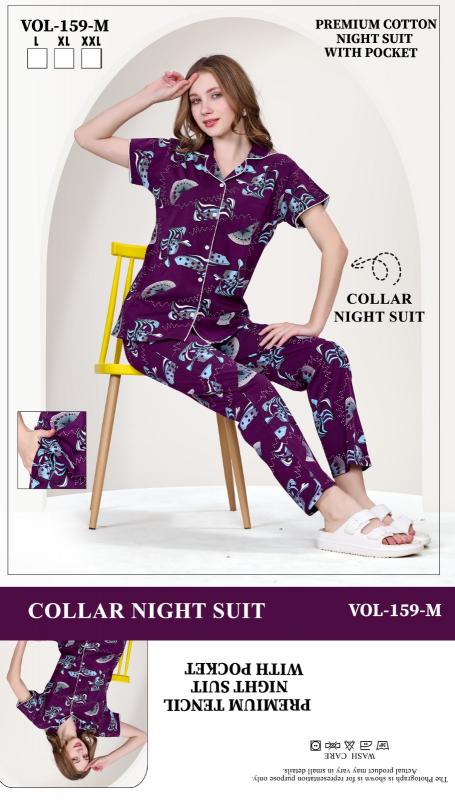 Summer Special COLLAR VOL.JC- 159 M catalog wholesale night dress 