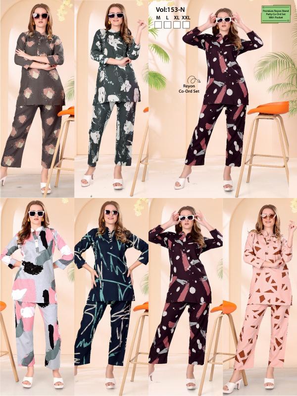 Summer Special VOL.Co-Ord Set JC- 153 N catalog night dress mumbai wholesaler 