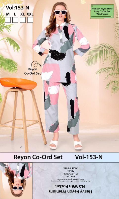 Summer Special VOL.Co-Ord Set JC- 153 N catalog night dress mumbai wholesaler 
