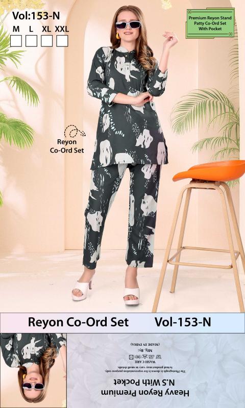 Summer Special VOL.Co-Ord Set JC- 153 N catalog night dress mumbai wholesaler 