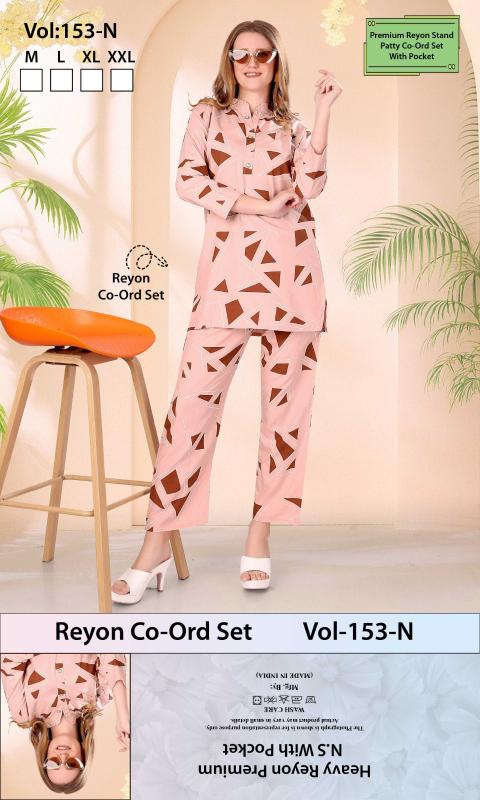 Summer Special VOL.Co-Ord Set JC- 153 N catalog night dress mumbai wholesaler 