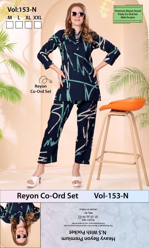 Summer Special VOL.Co-Ord Set JC- 153 N catalog night dress mumbai wholesaler 