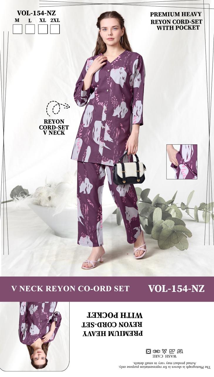 Summer Special VOL.Co-Ord Set JC-154 NZ catalog night dress wholesale