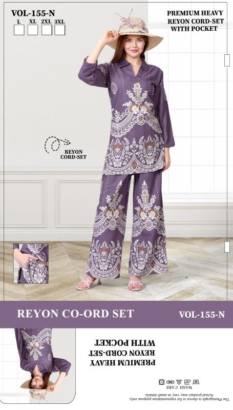 Summer Special VOL.Co-Ord Set JC-155 N catalog co ords sets online india