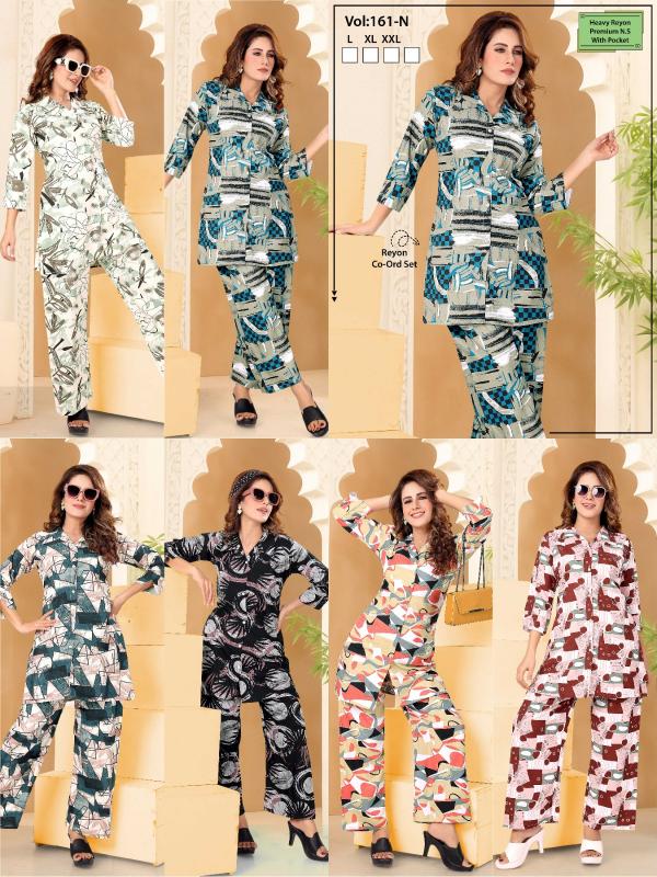 Summer Special VOL.Co-Ord Set JC- 161 N catalog co ord set style night dress 