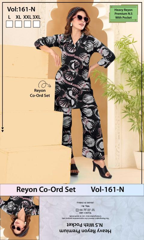 Summer Special VOL.Co-Ord Set JC- 161 N catalog co ord set style night dress 