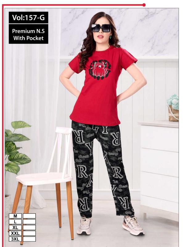 Summer Special VOL.JC- 157 G catalog night dress surat wholesaler 