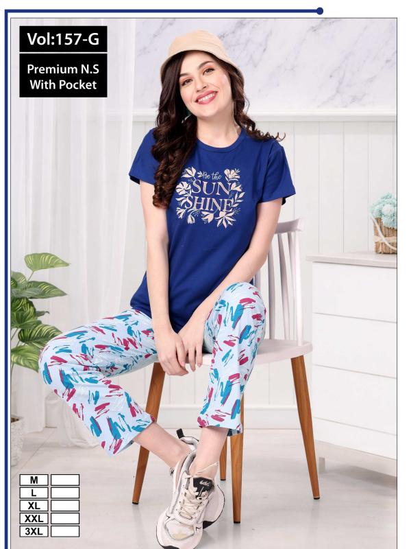 Summer Special VOL.JC- 157 G catalog night dress surat wholesaler 