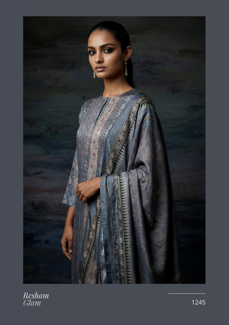 T&M Resham Glam catalog unstitched salwar kameez wholesalers in mumbai