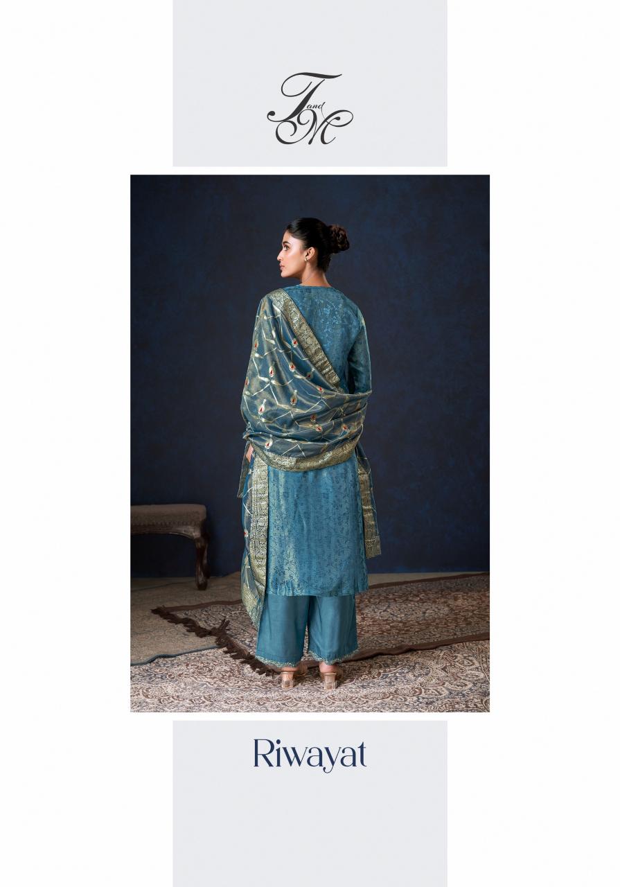 T&M Riwayat catalog salwar kameez wholesale ahmedabad