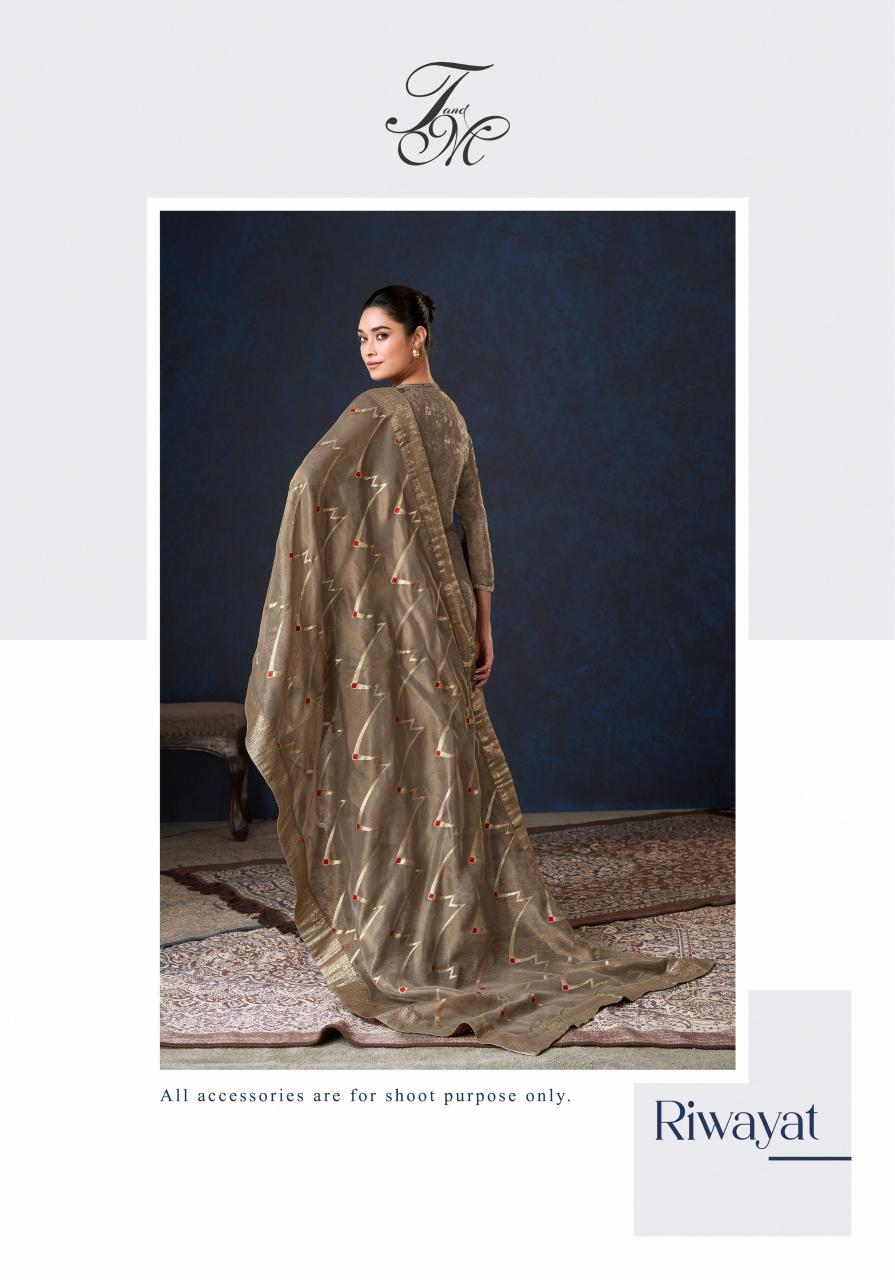 T&M Riwayat catalog salwar kameez wholesale ahmedabad