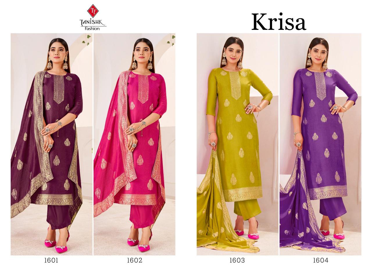 Tanishk Krisa catalog salwar kameez material wholesale