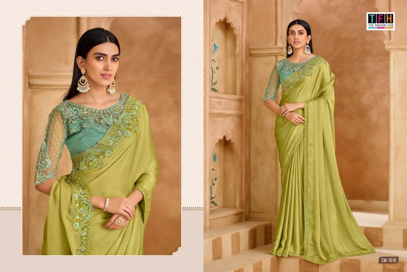 TFH Sandal Wood vol 16 catalog surat sarees in delhi