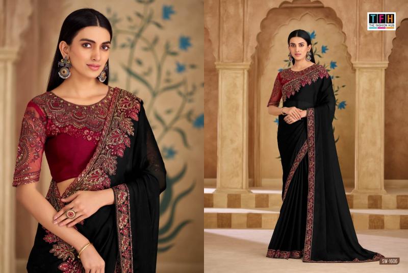 TFH Sandal Wood vol 16 catalog surat sarees in delhi