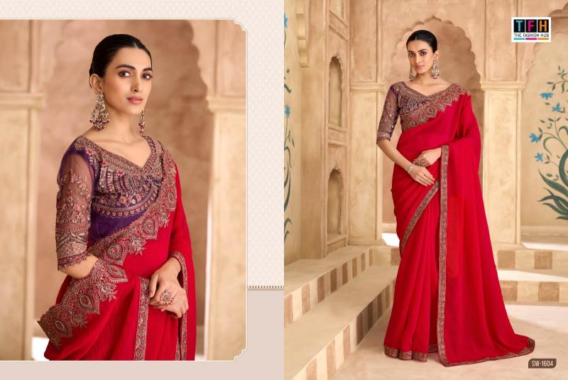 TFH Sandal Wood vol 16 catalog surat sarees in delhi