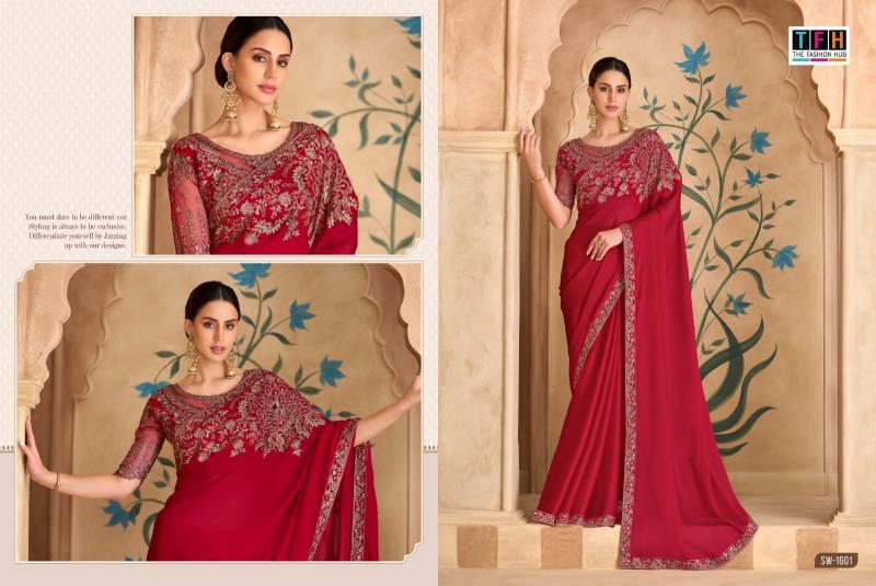 TFH Sandal Wood vol 16 catalog surat sarees in delhi