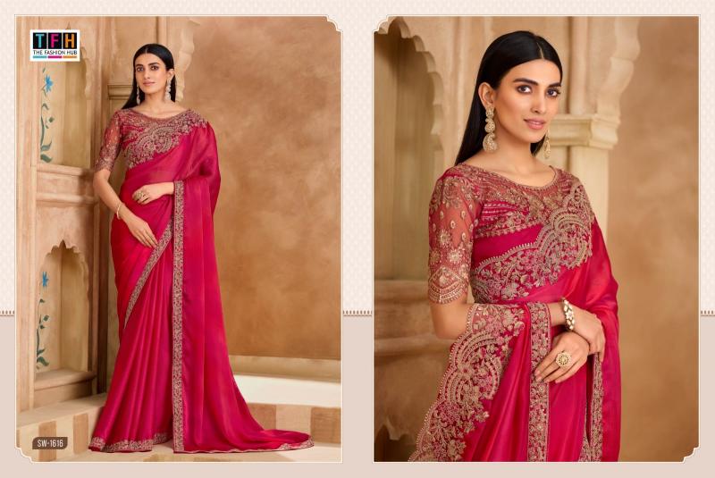 TFH Sandal Wood vol 16 catalog surat sarees in delhi