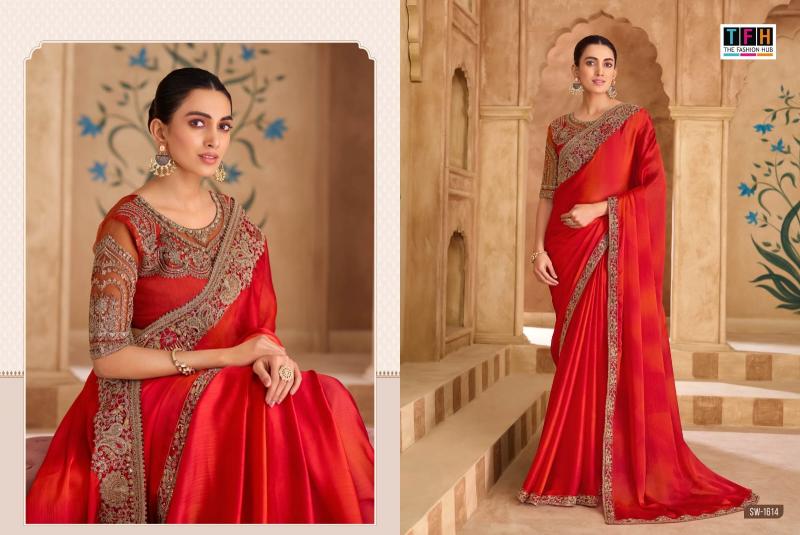 TFH Sandal Wood vol 16 catalog surat sarees in delhi
