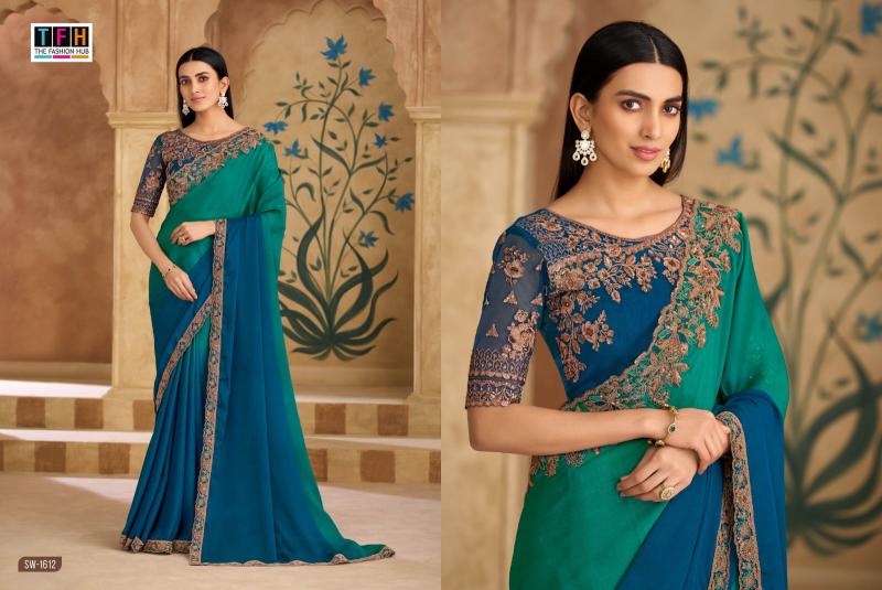 TFH Sandal Wood vol 16 catalog surat sarees in delhi