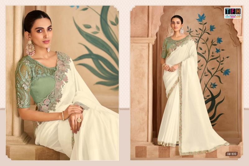 TFH Sandal Wood vol 16 catalog surat sarees in delhi