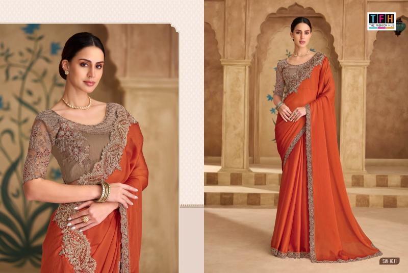 TFH Sandal Wood vol 16 catalog surat sarees in delhi