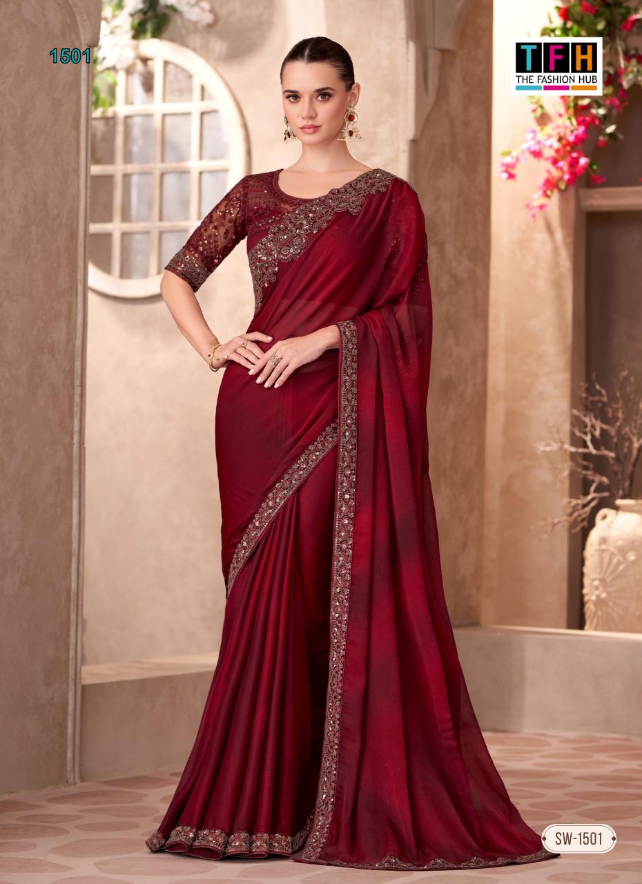 Tfh Sandalwood 15th Edition catalog all sarees soft surat