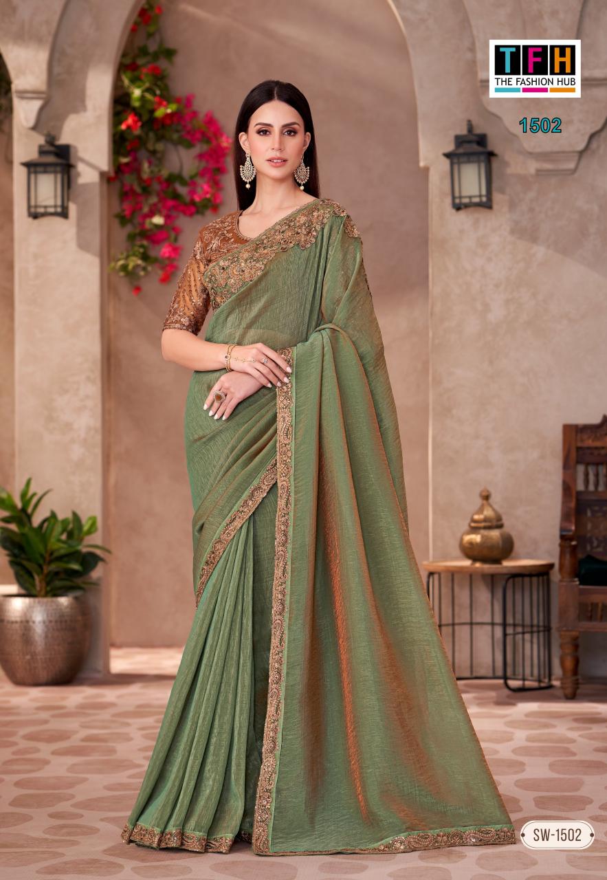 Tfh Sandalwood 15th Edition catalog all sarees soft surat