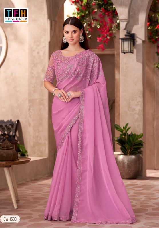 Tfh Sandalwood 15th Edition catalog all sarees soft surat