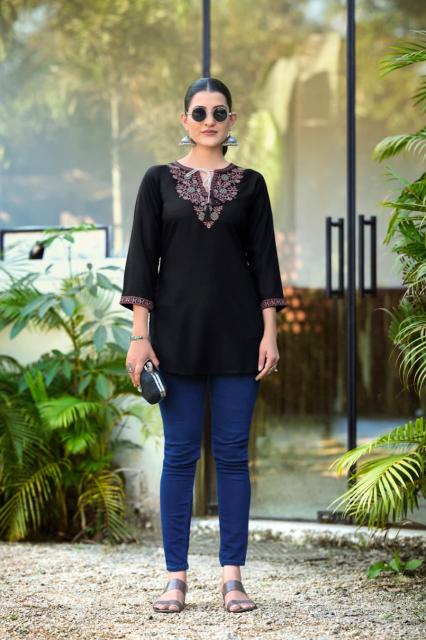 Tips & Tops Twinkle catalog short kurti with price