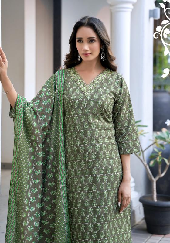 Vaniska Sunrise Vol 3 catalog Capsul Foil Print Kurti Pant set