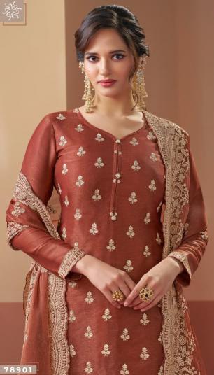Vinay Kuleesh Kalika catalog emboidered salwar kameez