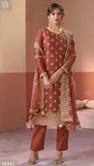 Vinay Kuleesh Kalika catalog emboidered salwar kameez