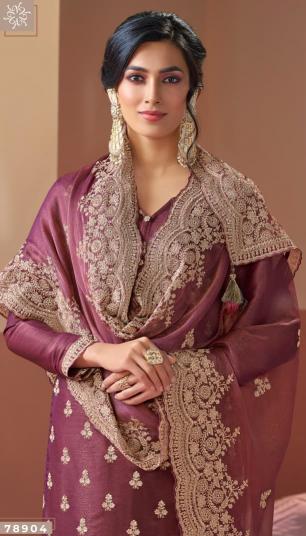 Vinay Kuleesh Kalika catalog emboidered salwar kameez