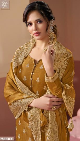 Vinay Kuleesh Kalika catalog emboidered salwar kameez