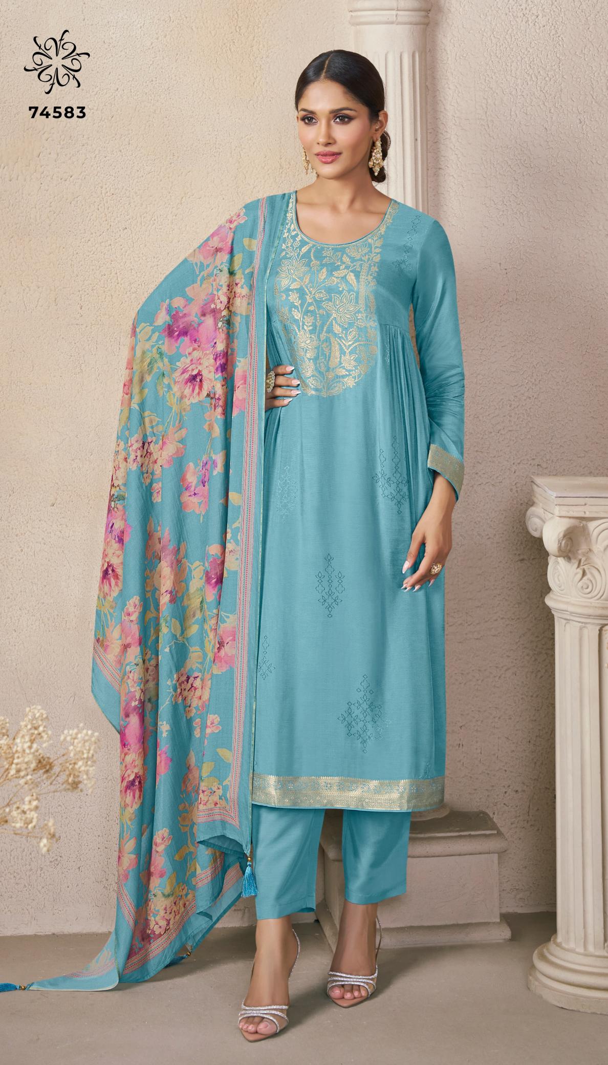 Vinay Kuleesh Navya Vol 2 catalog salwar kameez dress materials wholesale